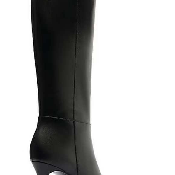 Shutz Mikki Up Leather Stiletto Tall Boots NWOB Size 8 - Picture 9 of 14